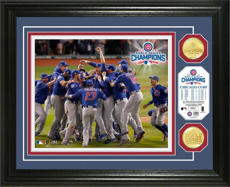 Cubs world series frame store 2016