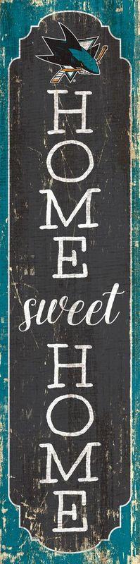 San Jose Sharks Home Sweet Home Door Leaner  6