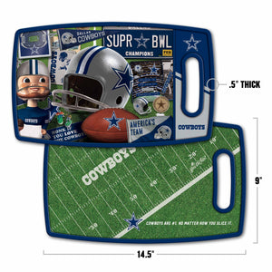 Dallas Cowboys Retro Series Cutting Board