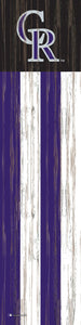 Colorado Rockies Flag Door Leaner  12"x48"