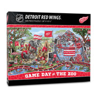 Detroit Red Wings Game Day At The Zoo 500 Piece Puzzle