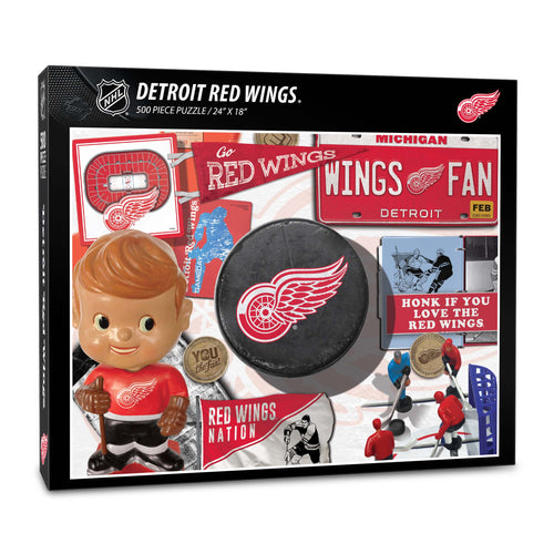 Detroit Red Wings Retro Series Puzzle