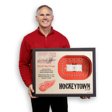 Detroit Red Wings 25-Layer StadiumViews 3D Wall Art - Joe Louis Arena