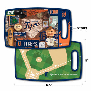 Detroit Tigers Retro Series Cutting Board