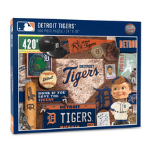 Detroit Tigers Retro Series Puzzle