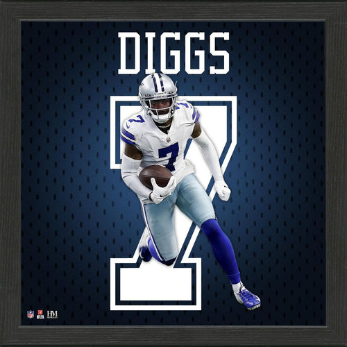 Trevon Diggs Dallas Cowboys Jersey Number Frame