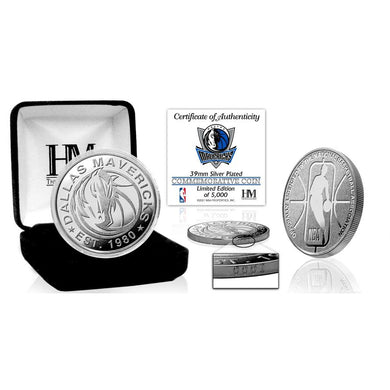 Dallas Mavericks Silver Mint Coin