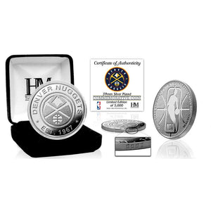 Denver Nuggets Silver Mint Coin