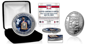 David Ortiz Boston Red Sox Hall Of Fame Induction Silver Coin
