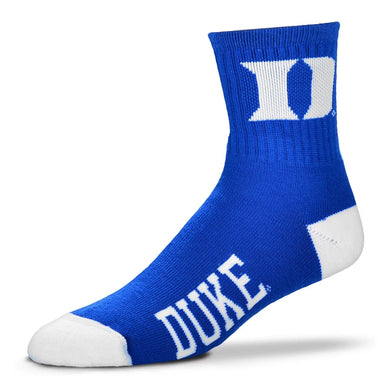 Duke Blue Devils Quarter Crew Socks