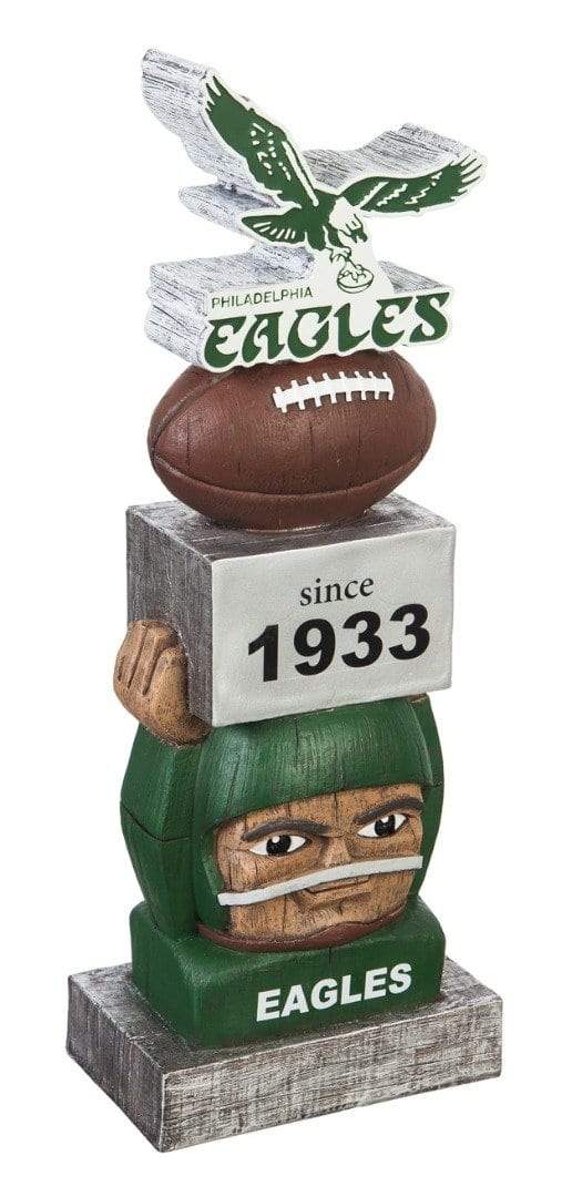 Philadelphia Eagles Vintage Tiki Totem