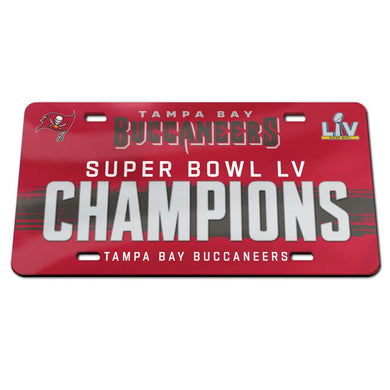Copy of Tampa Bay Buccaneers Super Bowl 55 Champs License Plate