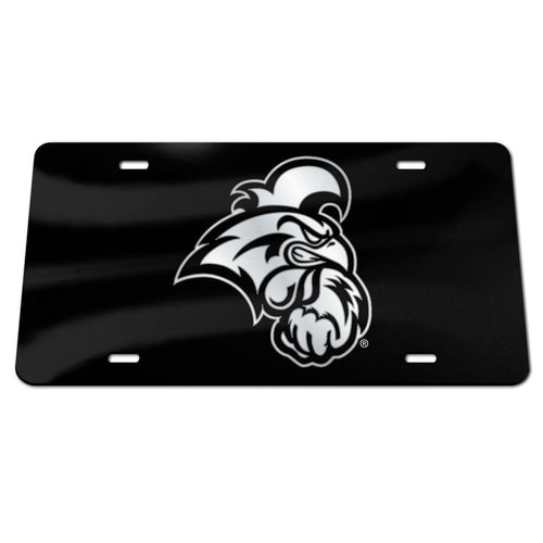 Coastal Carolina Chanticleers Black Chrome Acrylic License Plate