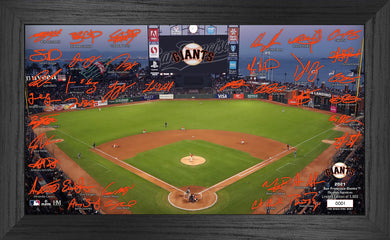 San Francisco Giants Signature Field Limited Edition Frame