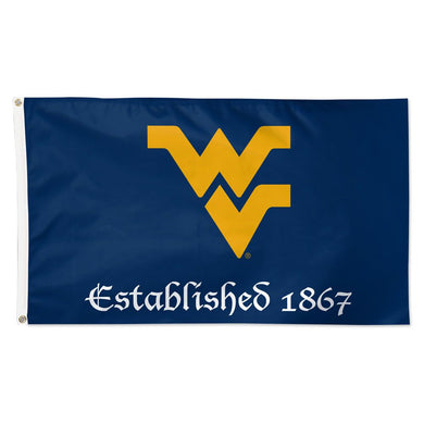 West Virginia Mountaineers Established Deluxe Flag - 3'x5'