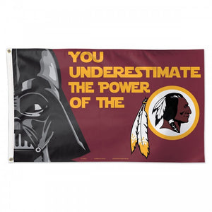 Washington Redskins Darth Vader Star Wars Flag - 3'x5'