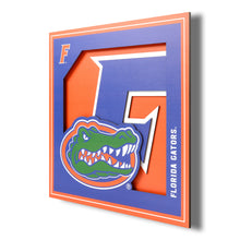 Florida Gators 3D Logo Series Wall Art - 12"x12"