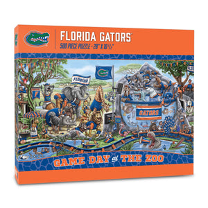  Florida Gators Game Day At The Zoo 500 Piece Puzzle
