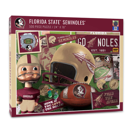 Florida State Seminoles Retro Series Puzzle