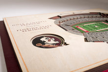 Florida State Seminoles Football 5 Layer 3D Stadiumview Wall Art