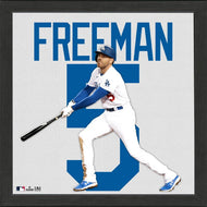 Freddie Freeman Los Angeles Dodgers Impact Jersey Frame