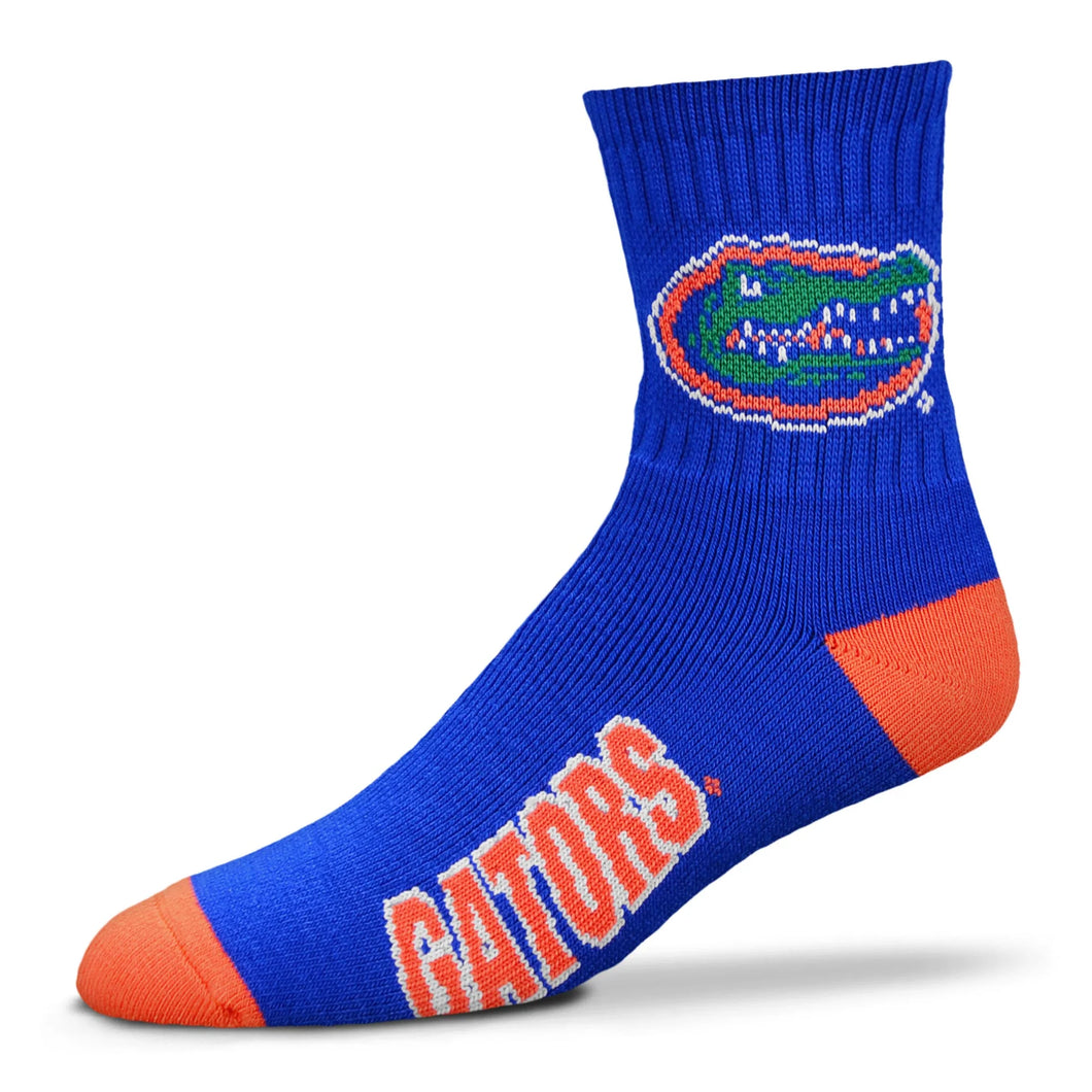 Florida Gators Quarter Crew Socks