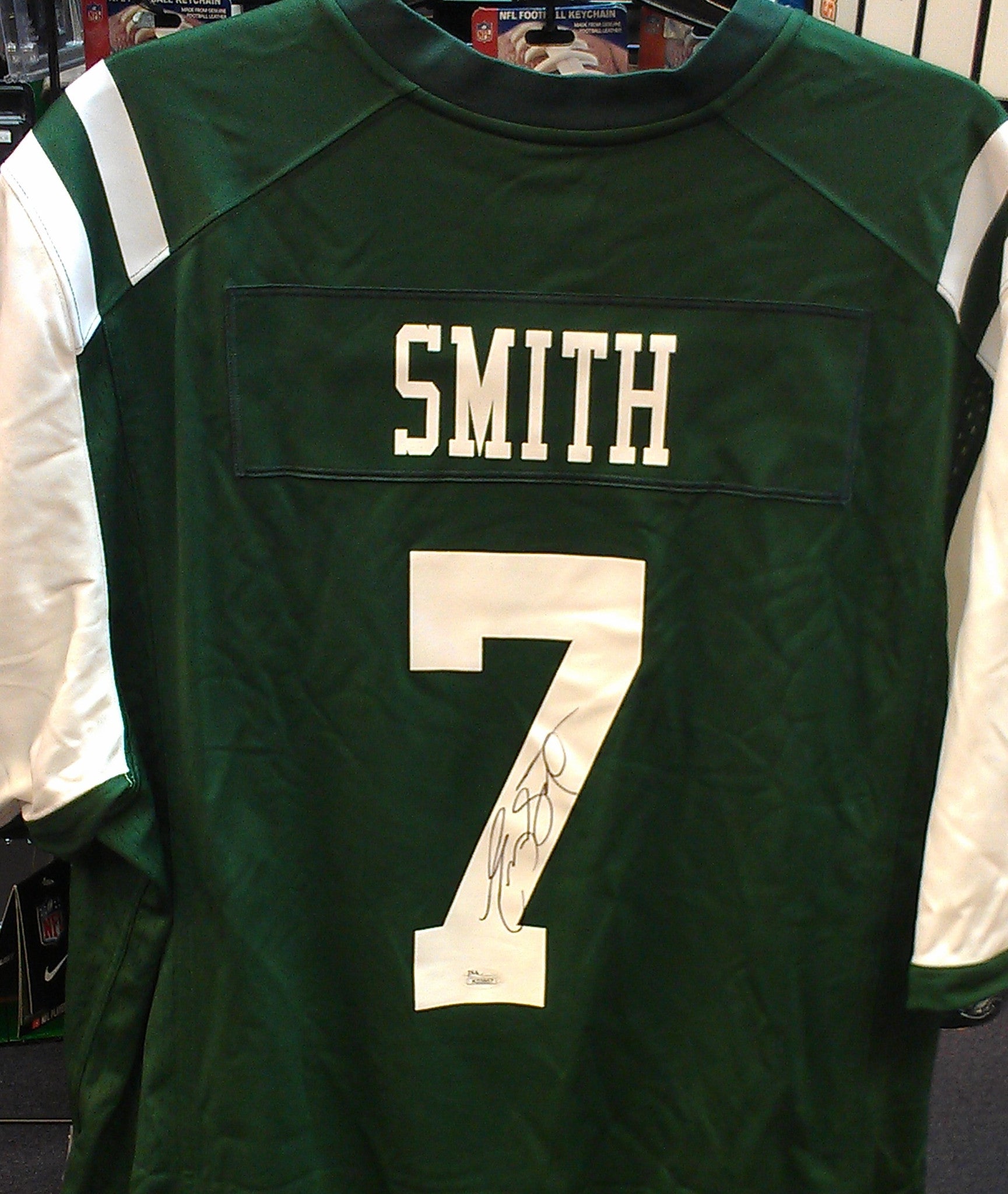 Geno Smith New York Jets Signed Jets Jersey – Sports Fanz