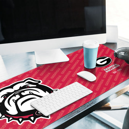 Georgia Bulldogs Logo Series Desk Pad