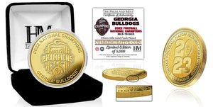 Georgia Bulldogs 2022 National Champions Gold Coin