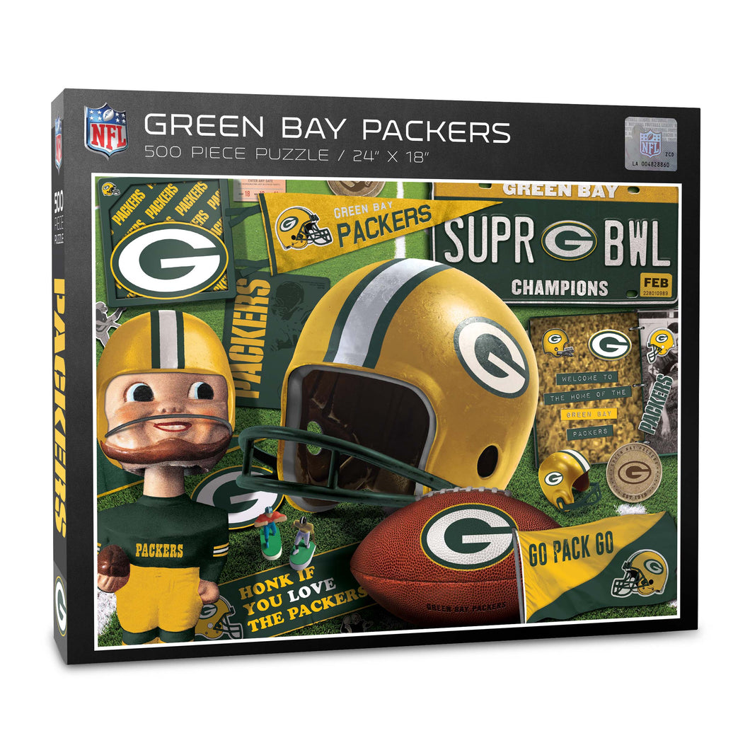 Green Bay Packers Retro Series Puzzle