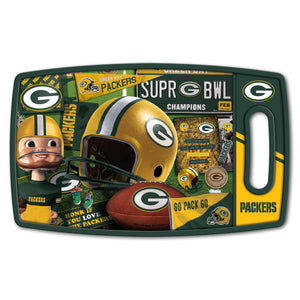 Green Bay Packers Retro Series Cutting Board