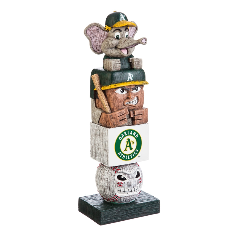 New York Yankees 16 Tiki Face Totem Pole Figurine