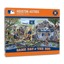 Houston Astros Game Day At The Zoo 500 Piece Puzzle