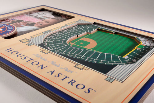 Houston Astros 3D StadiumViews Picture Frame