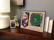 Houston Astros 3D StadiumViews Picture Frame