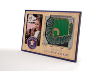 Houston Astros 3D StadiumViews Picture Frame