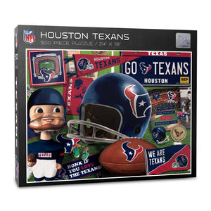 Houston Texans Retro Series Puzzle