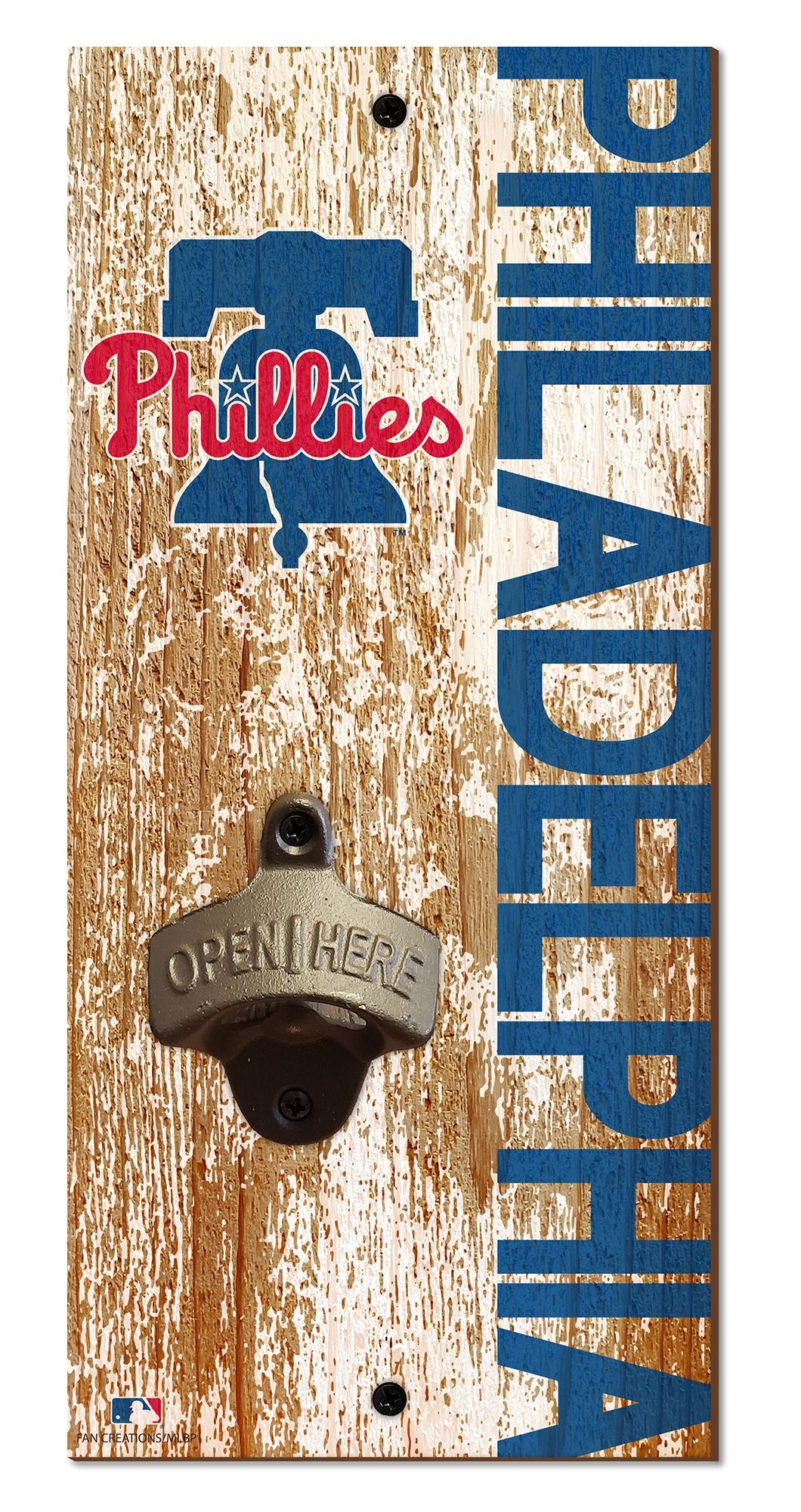 Philadelphia Phillies Distressed Bottle Opener