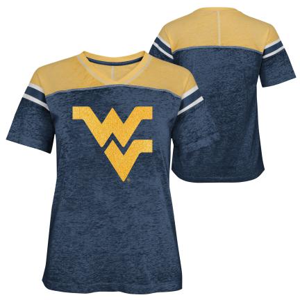 West Virginia Mountaineers Girls Team Captain Shirt