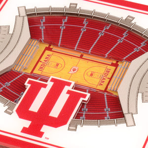 Indiana Hoosiers 3D StadiumViews Coaster Set