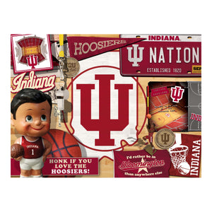 Indiana Hoosiers Retro Series Puzzle