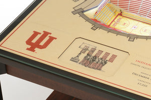 Indiana Hoosiers 25 Layer Lighted StadiumView End Table