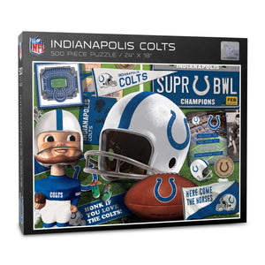 Indianapolis Colts Retro Series Puzzle