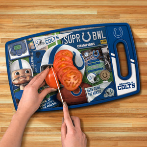 Indianapolis Colts Retro Series Cutting Board