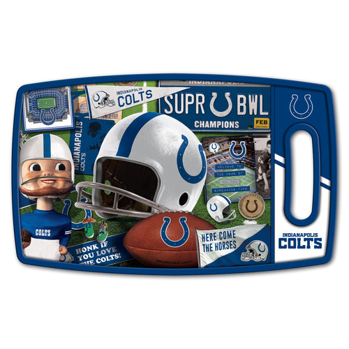 Indianapolis Colts Retro Series Cutting Board