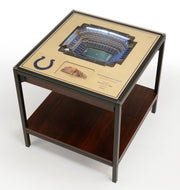 Indianapolis Colts 25 Layer Lighted StadiumView End Table