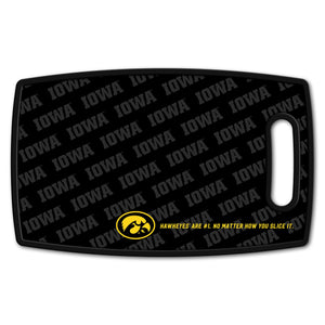 Iowa Hawkeyes Logo Series Cutting Board