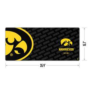 Iowa Hawkeyes Logo Series Desk Pad