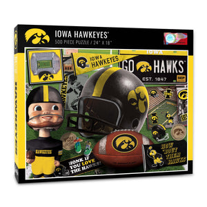 Iowa Hawkeyes Retro Series Puzzle