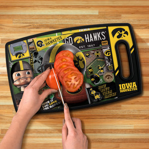 Iowa Hawkeyes Retro Series Cutting Board